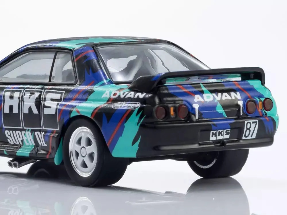 MOTN LED Minicar Book ნისანი Skyline GT-R HKS #87 ხედი 4