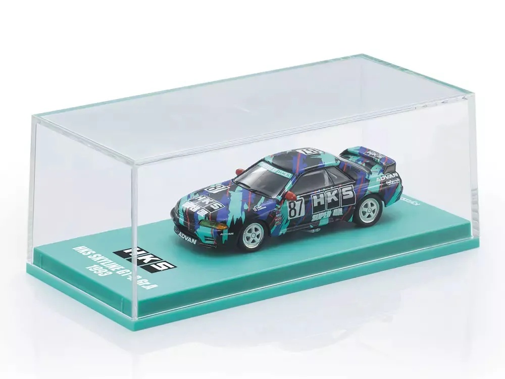 MOTN LED Minicar Book ნისანი Skyline GT-R HKS #87 ხედი 5