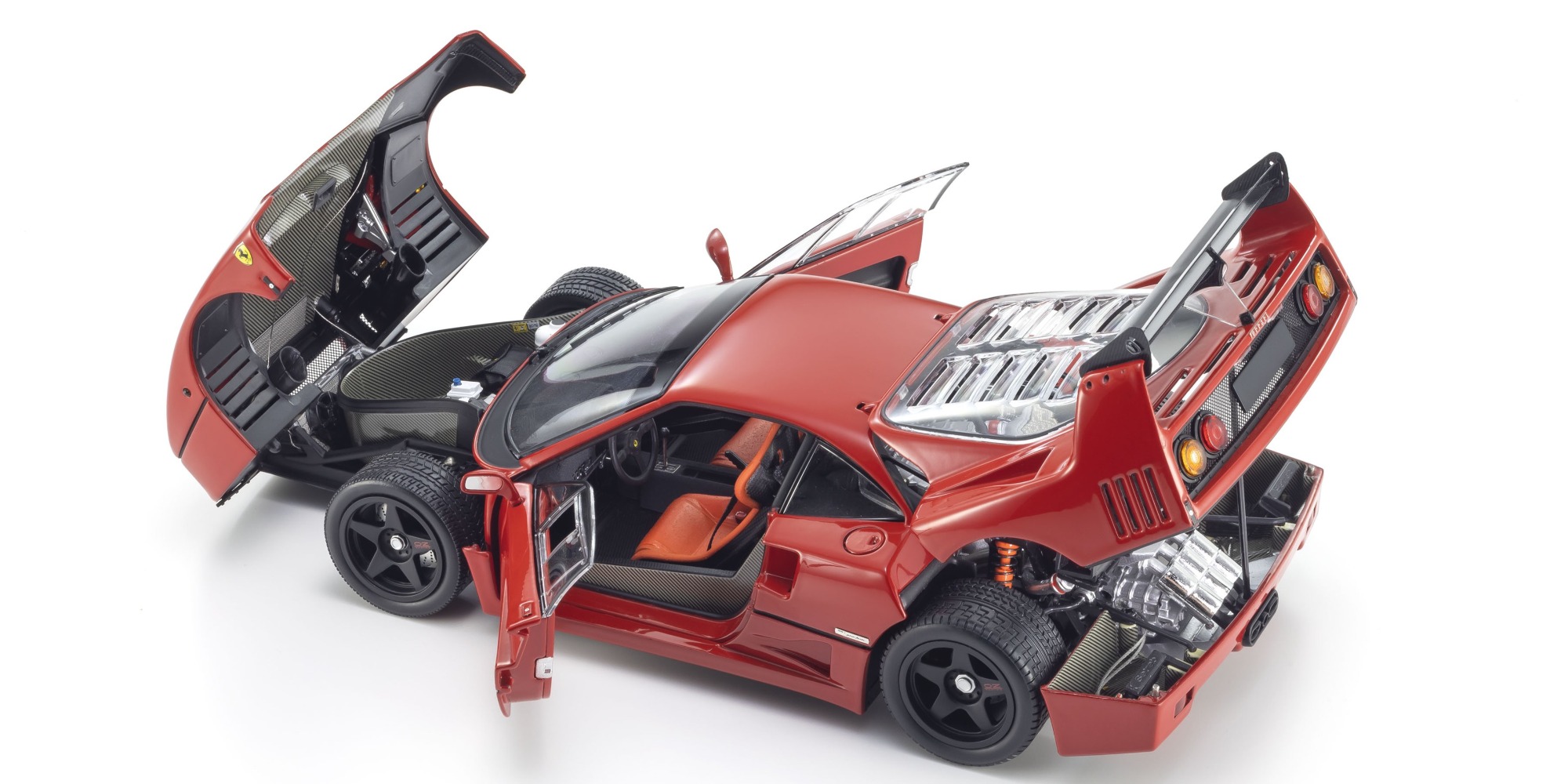 Ferrari F40 Light Weight - წითელი, 1987 ხედი 7
