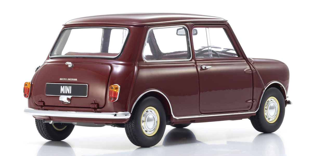 Morris Mini Minor - ალუბლისფერი წითელი ხედი 2