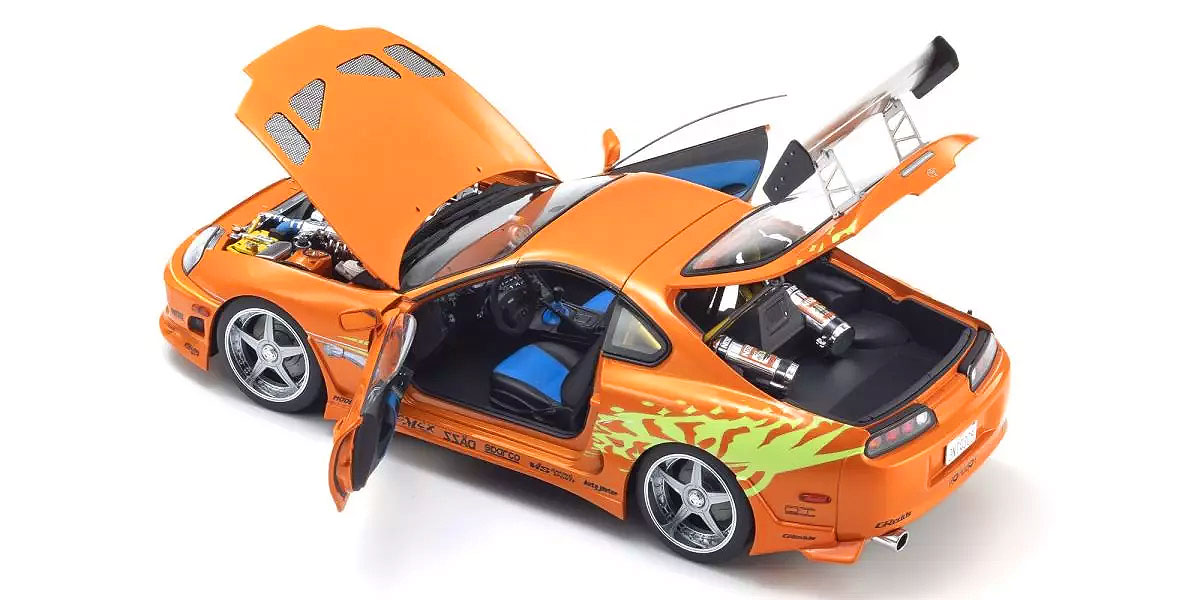 ტოიოტა Supra Turbo Fast & Furious ნარინჯისფერი მარგალიტისებრი ხედი 19