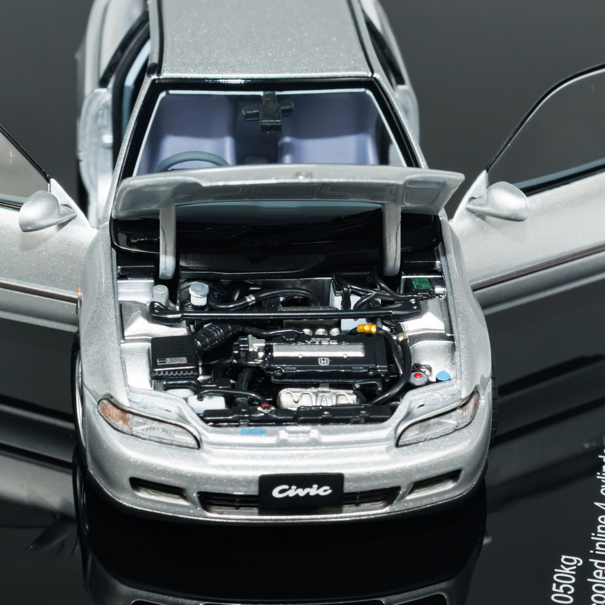 ჰონდა Civic SiR II (EG6) ვერცხლისფერი ხედი 9