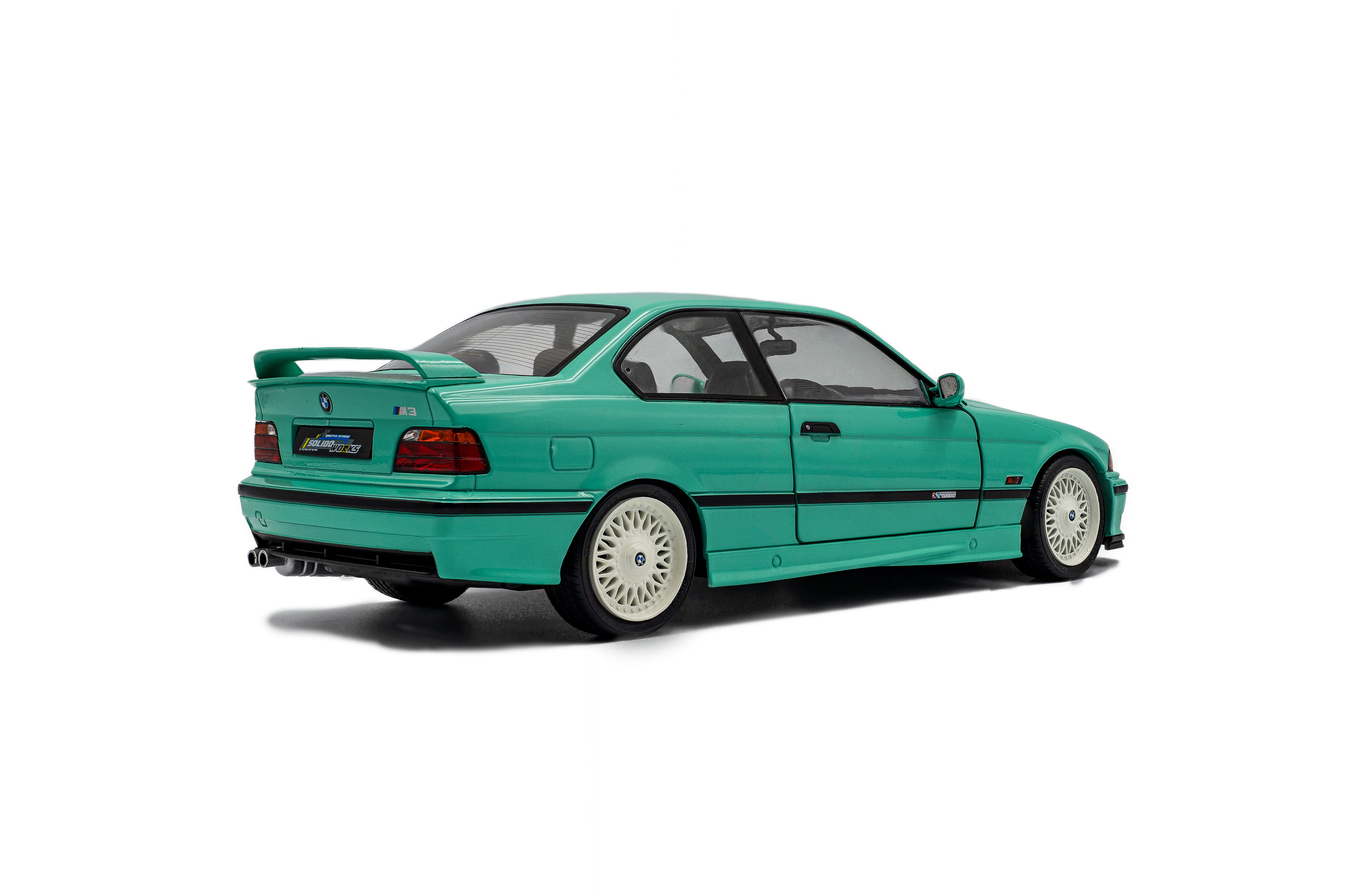 BMW E36 M3 Coupe - Mint Green view 4
