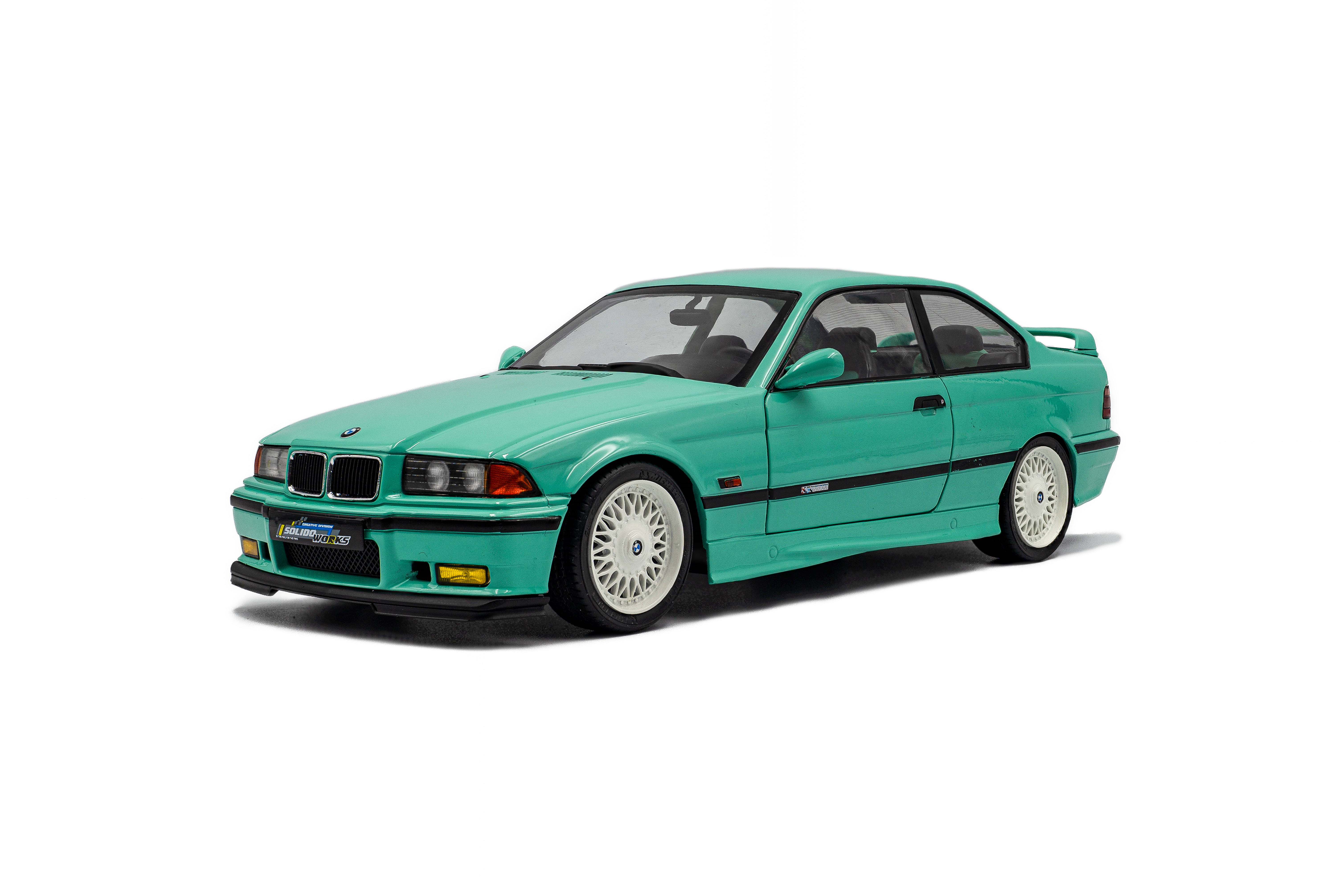 BMW E36 M3 Coupe - Mint Green view 1