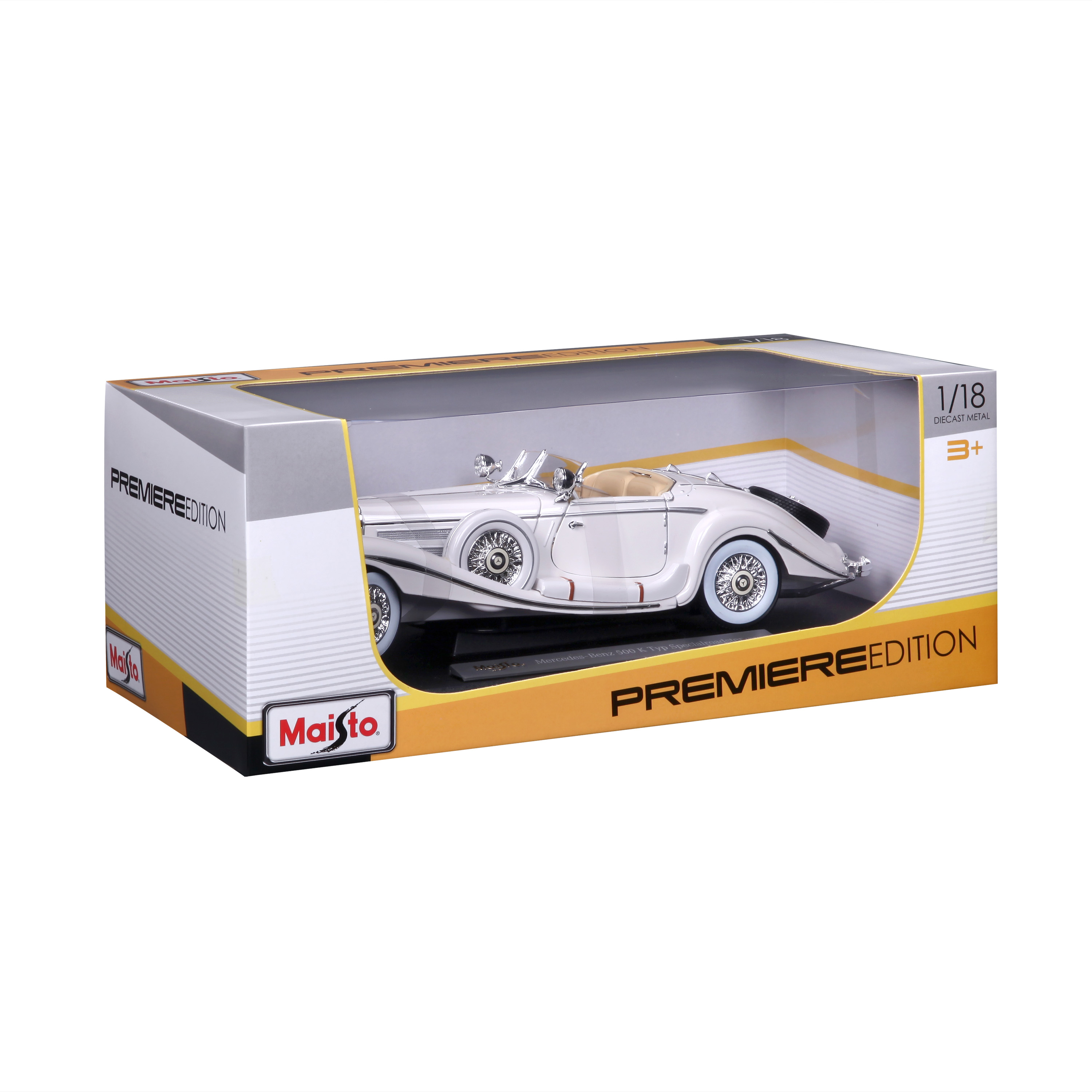 მერსედეს-ბენცი 500 K Special Roadster (1936) – ექსკლუზიური მოდელი ხედი 2