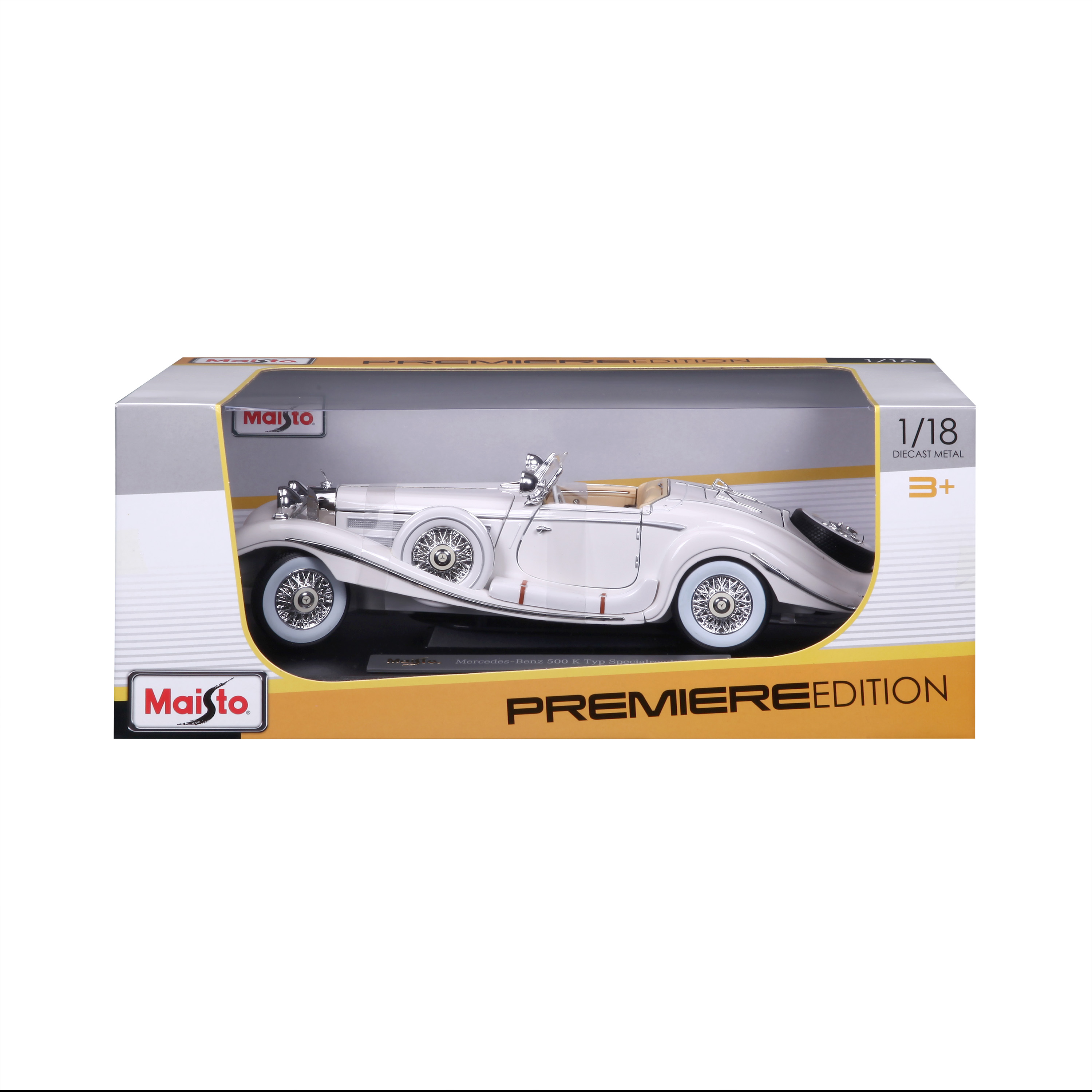 მერსედეს-ბენცი 500 K Special Roadster (1936) – ექსკლუზიური მოდელი ხედი 3