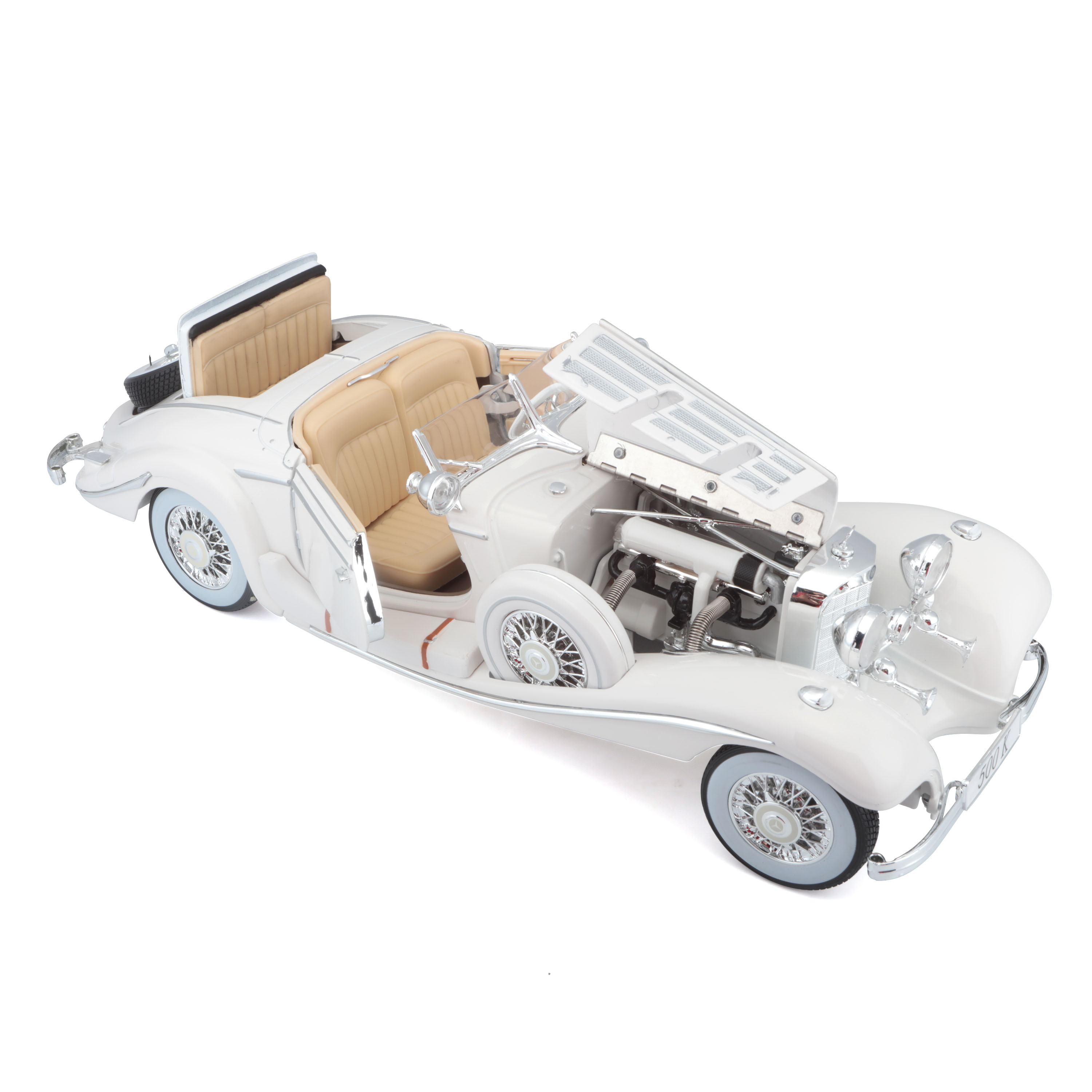მერსედეს-ბენცი 500 K Special Roadster (1936) – ექსკლუზიური მოდელი ხედი 5