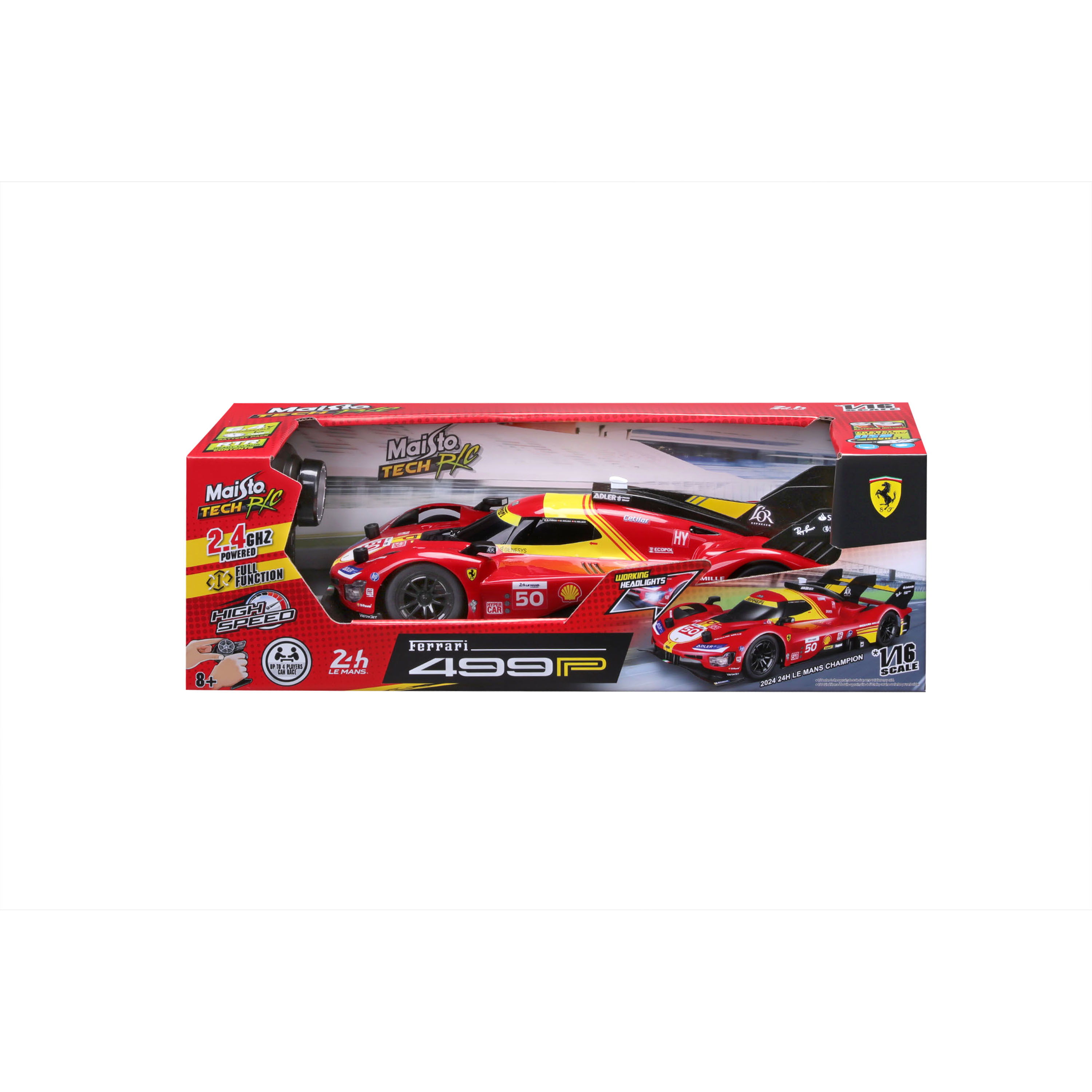 1:16 RC - Ferrari 499P view 2