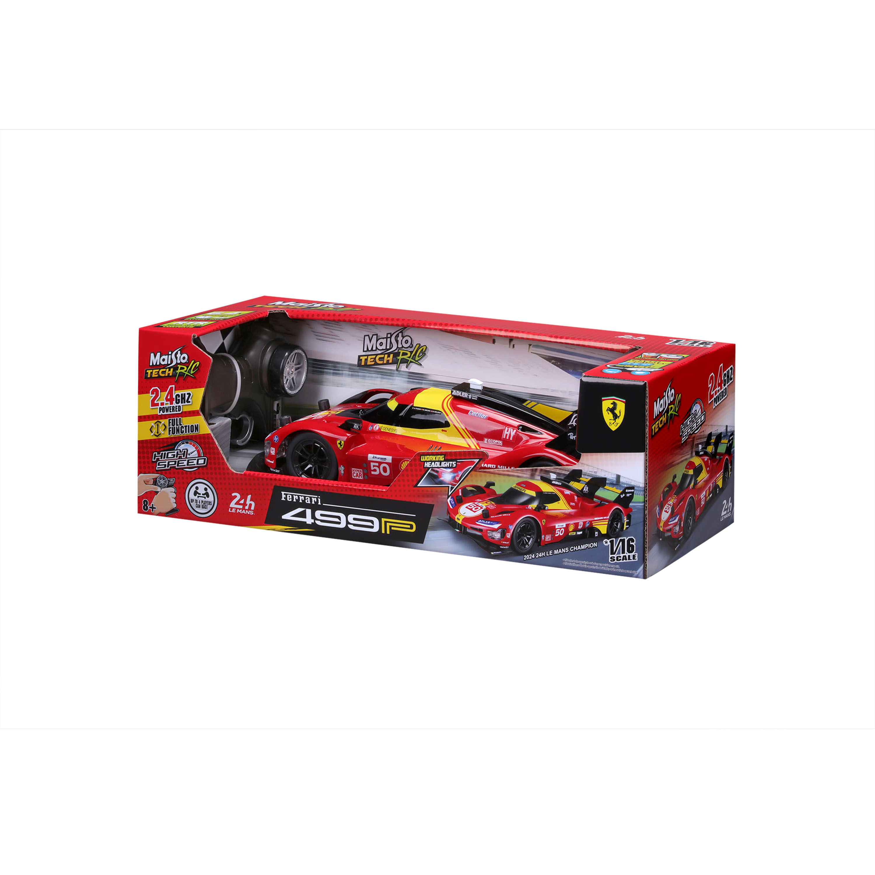 1:16 RC - Ferrari 499P view 3