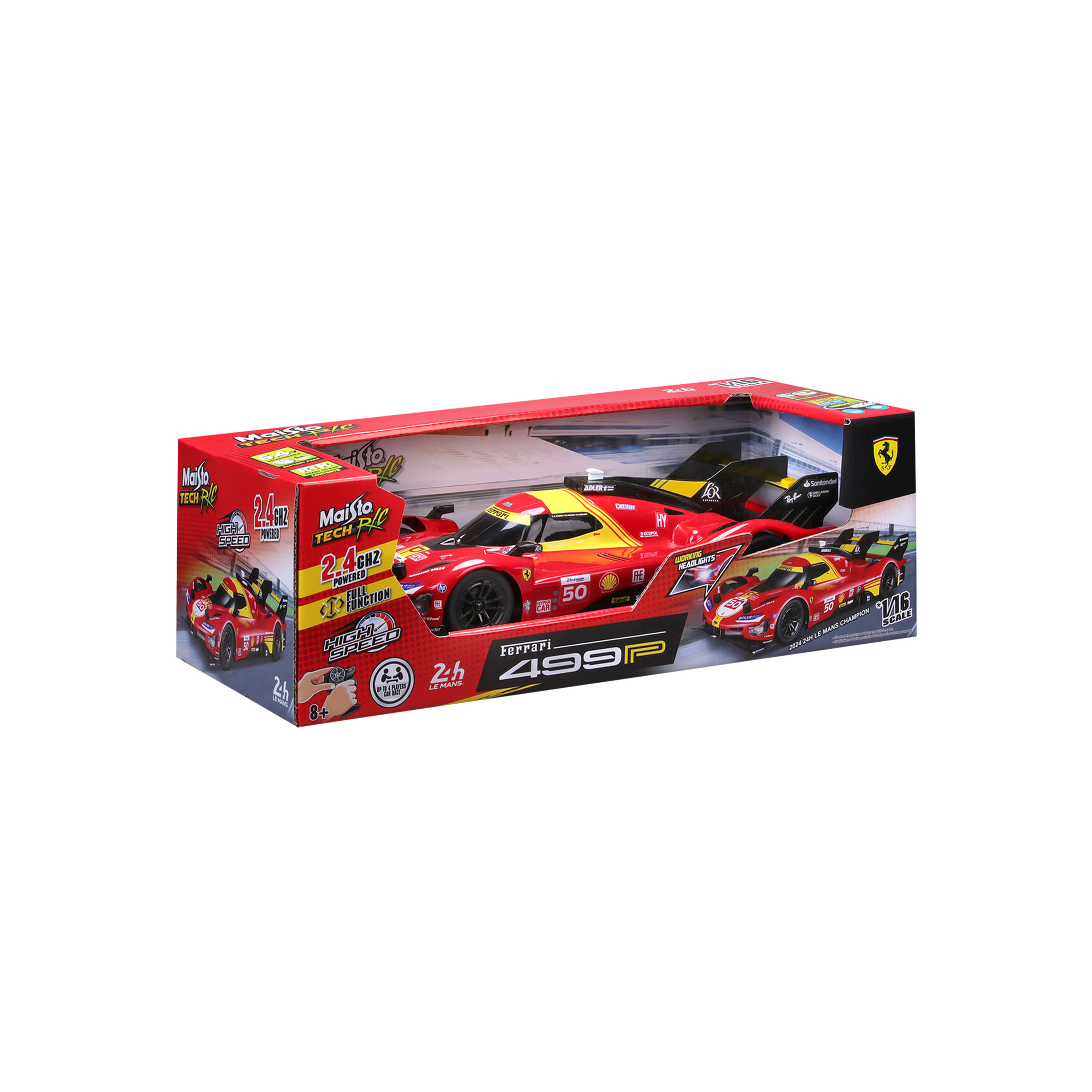 1:16 RC - Ferrari 499P view 1
