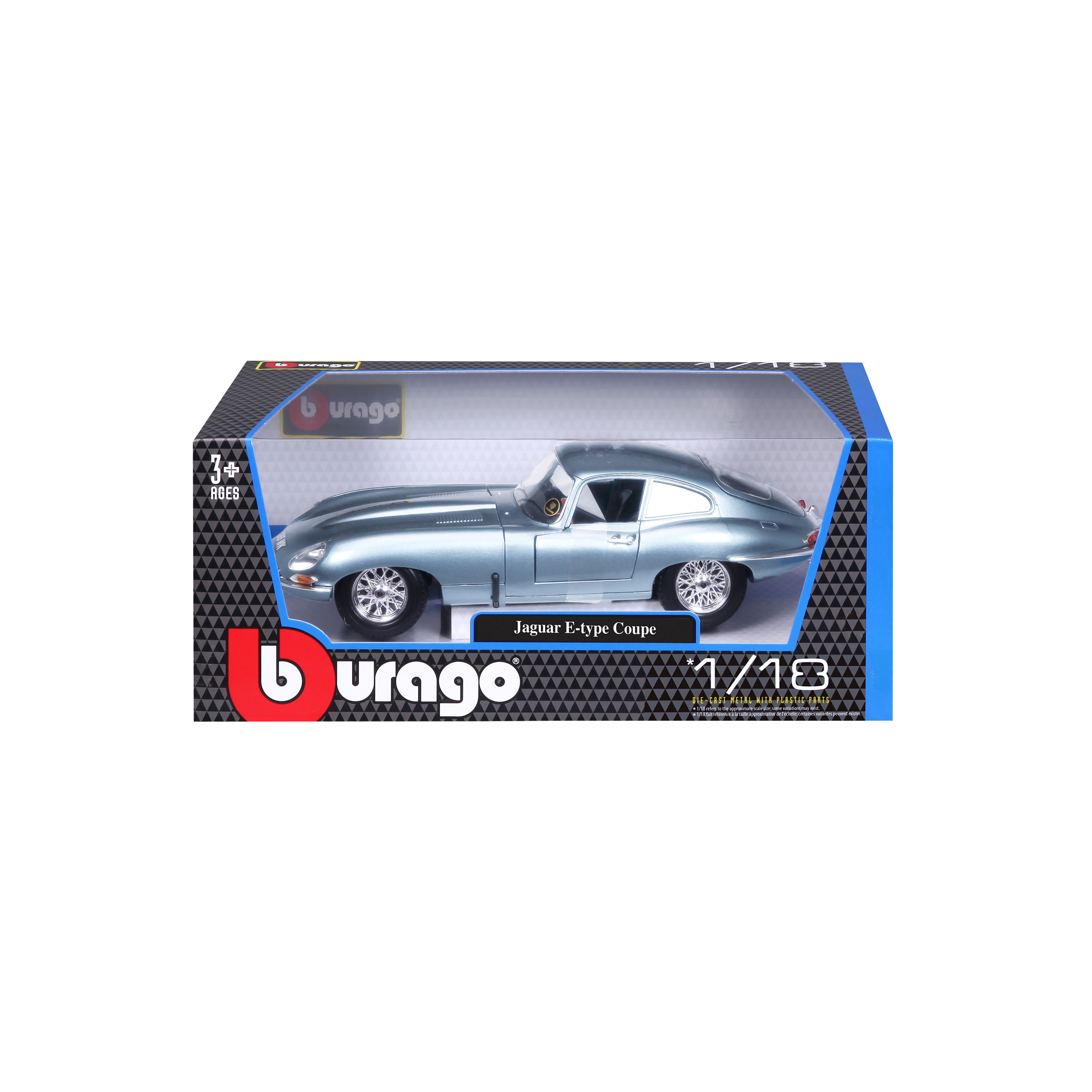 1:18 (Coll B) - Jaguar "E" Coupe (1961) view 2