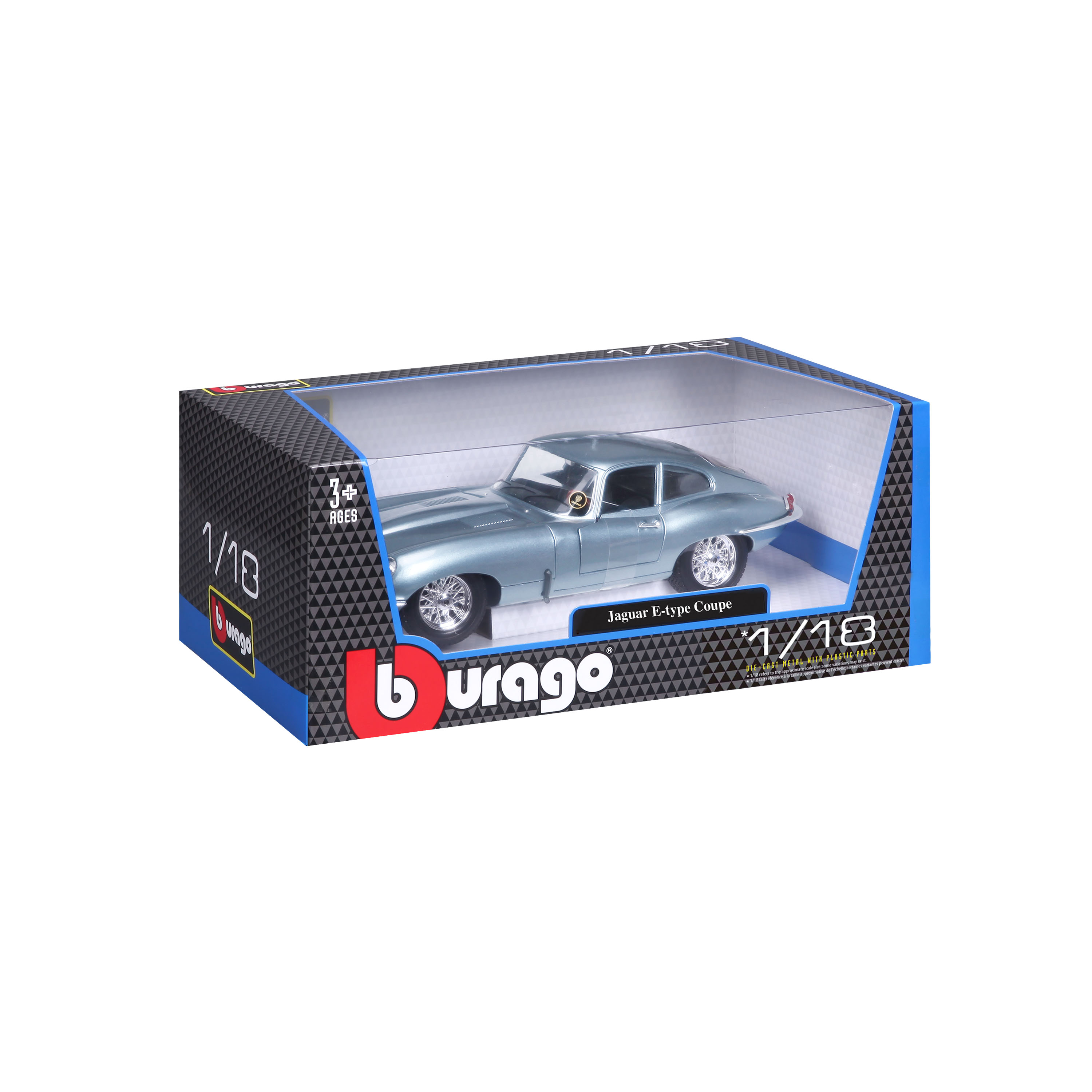 1:18 (Coll B) - Jaguar "E" Coupe (1961) view 3