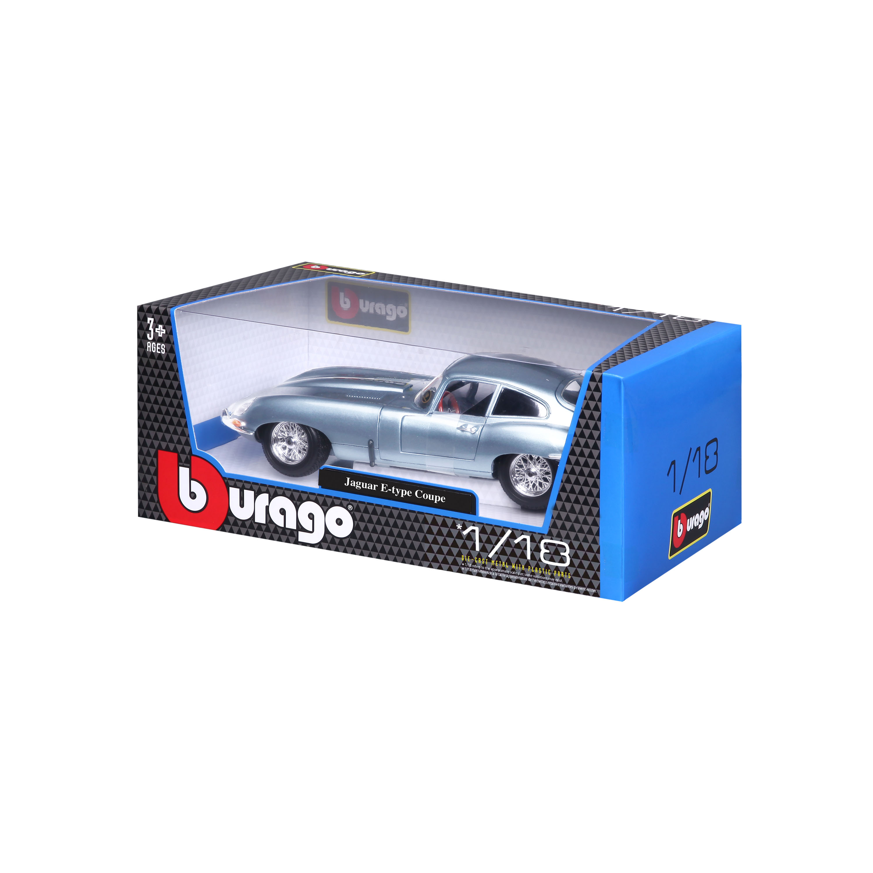 1:18 (Coll B) - Jaguar "E" Coupe (1961) view 4