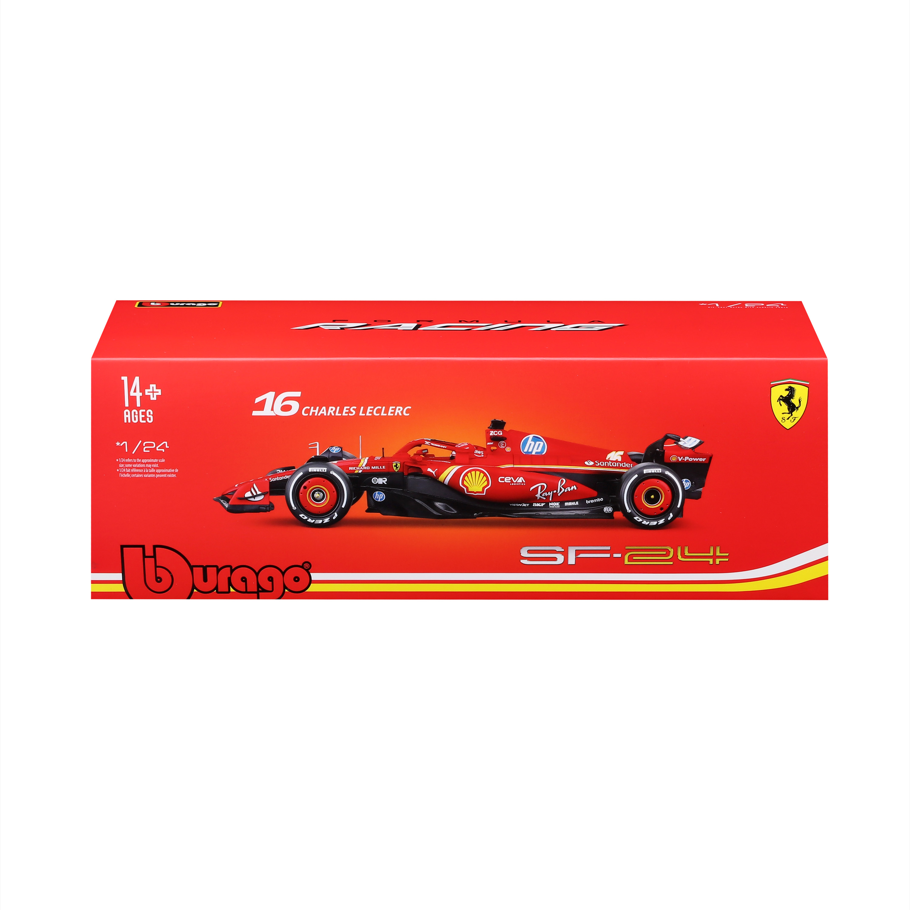 1:24 Ferrari F1 (with helmet) - SF-24 (2024) view 2