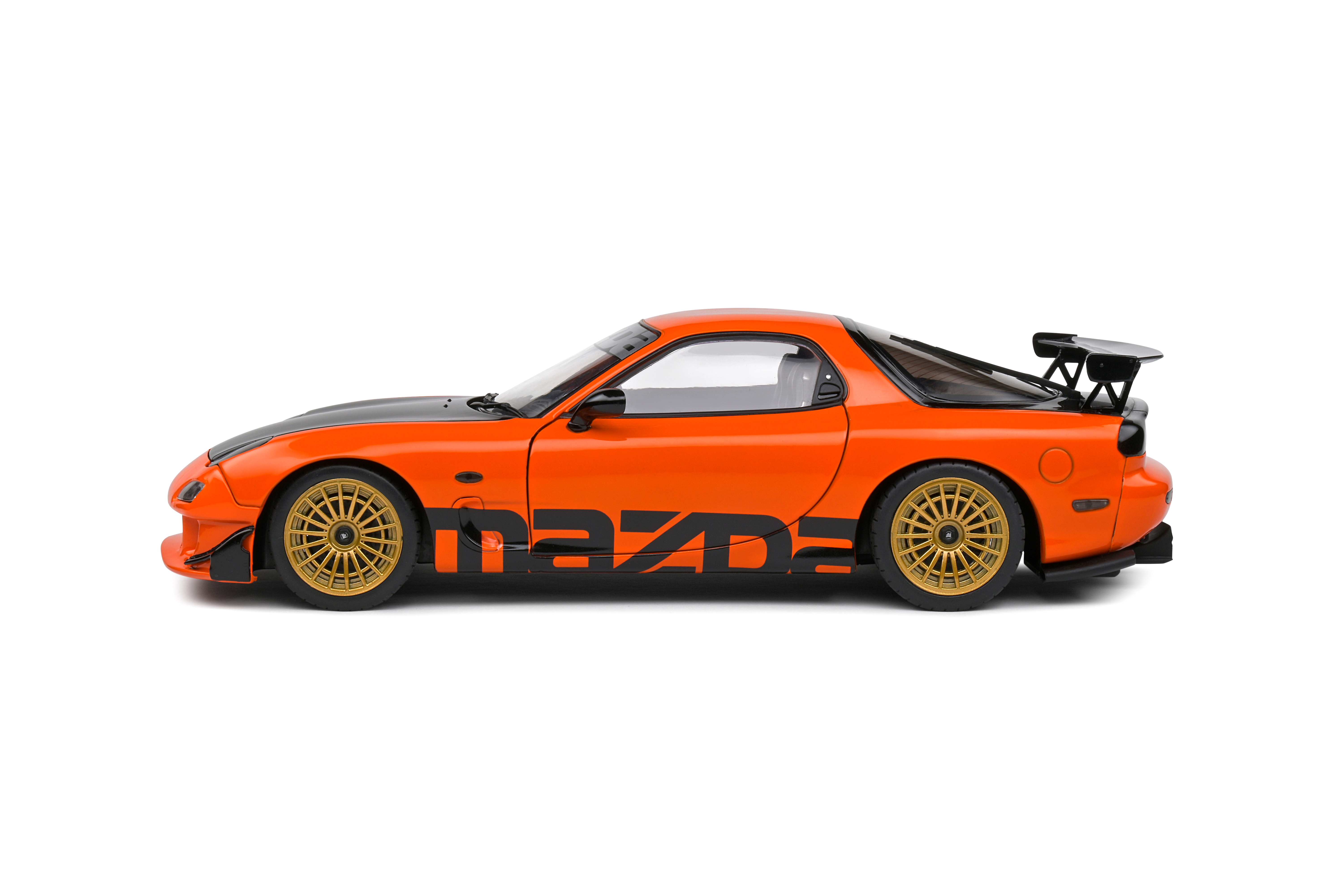 მაზდა RX-7 FD3S - ნარინჯისფერი ხედი 4
