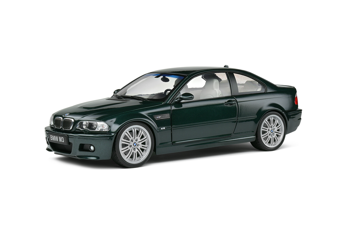 BMW E46 M3 Coupe 2000 - მწვანე ხედი 1