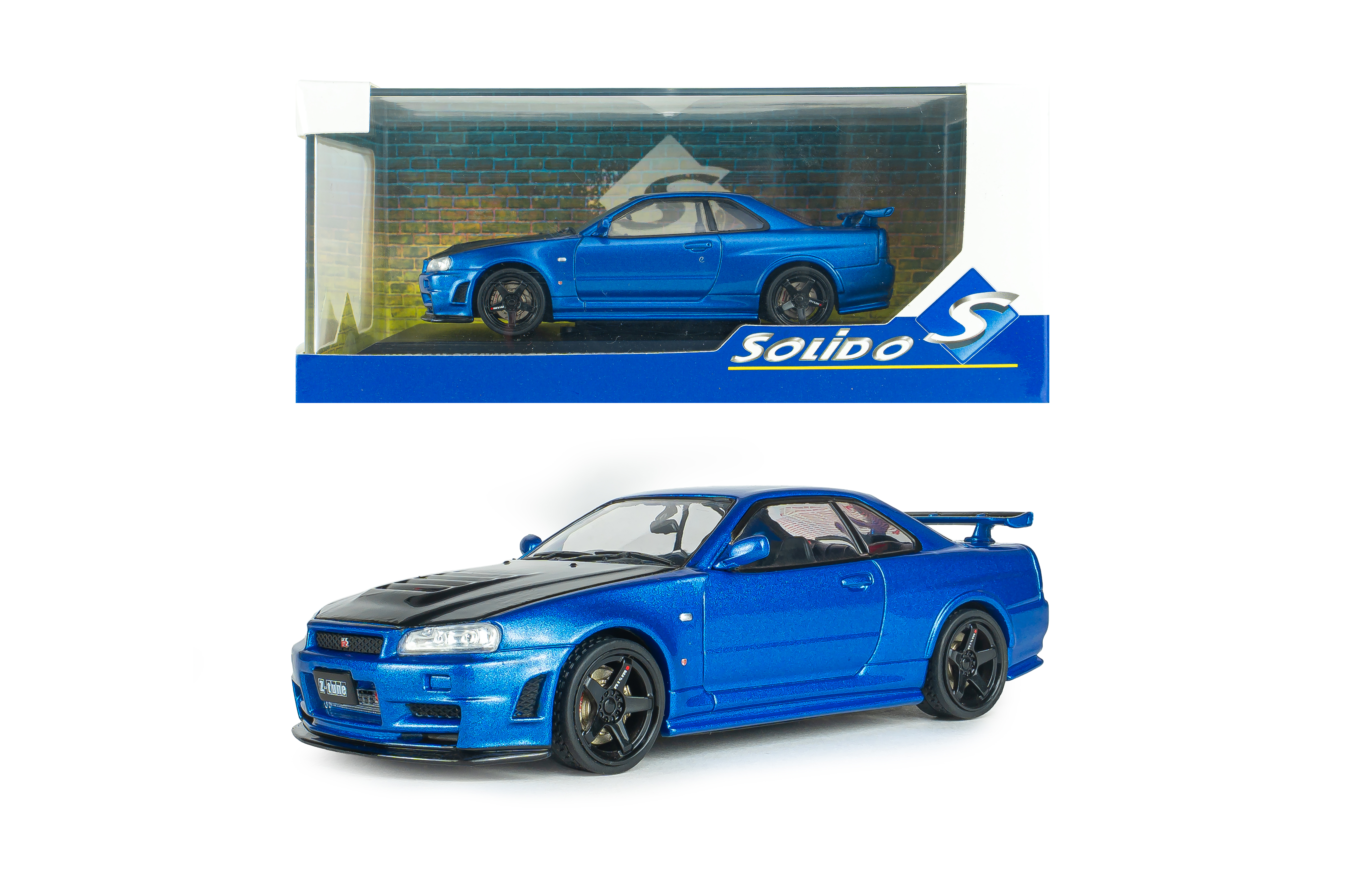 ნისანი Skyline GT-R (R34) - ლურჯი ხედი 1