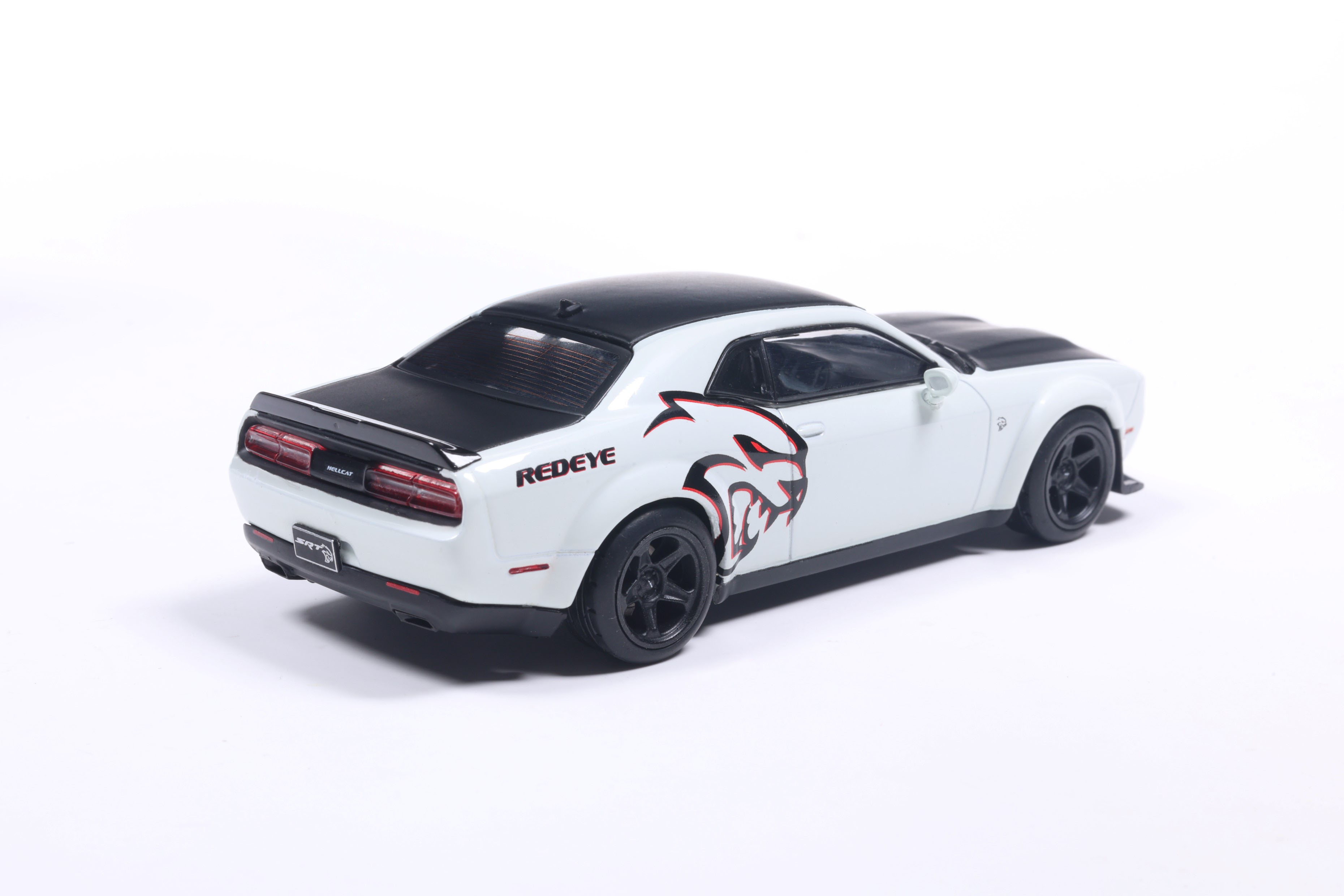 დოჯი Challenger SRT Hellcat - თეთრი ხედი 5