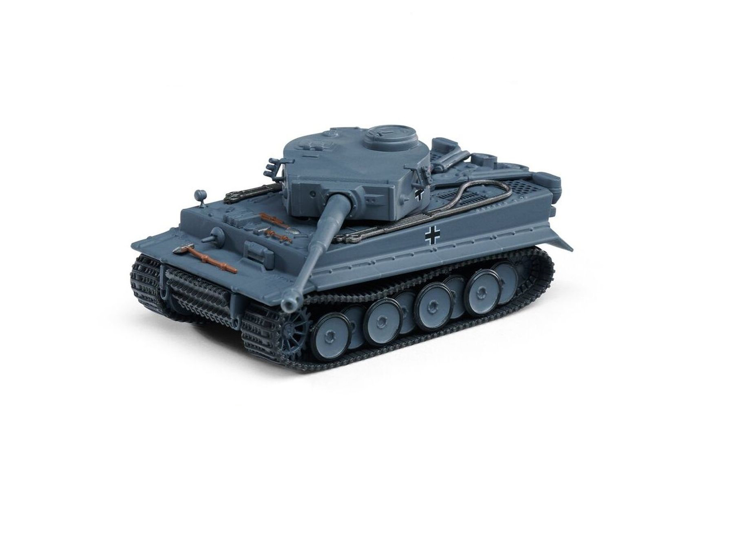 WWII Tiger I – 1/87 სამხედრო მოდელი ხედი 1
