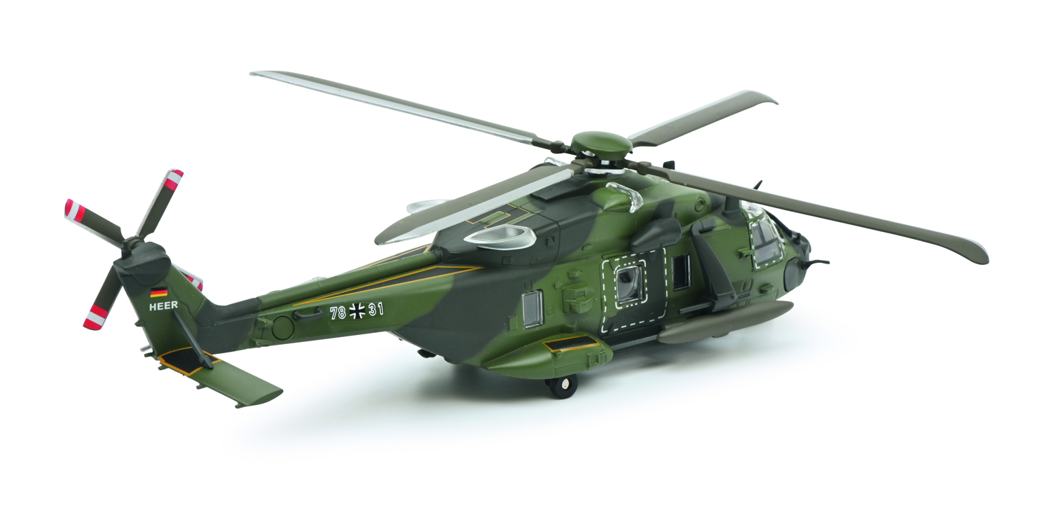 Airbus NH-90 – გერმანიის არმია – 1/87 სამხედრო მოდელი ხედი 1