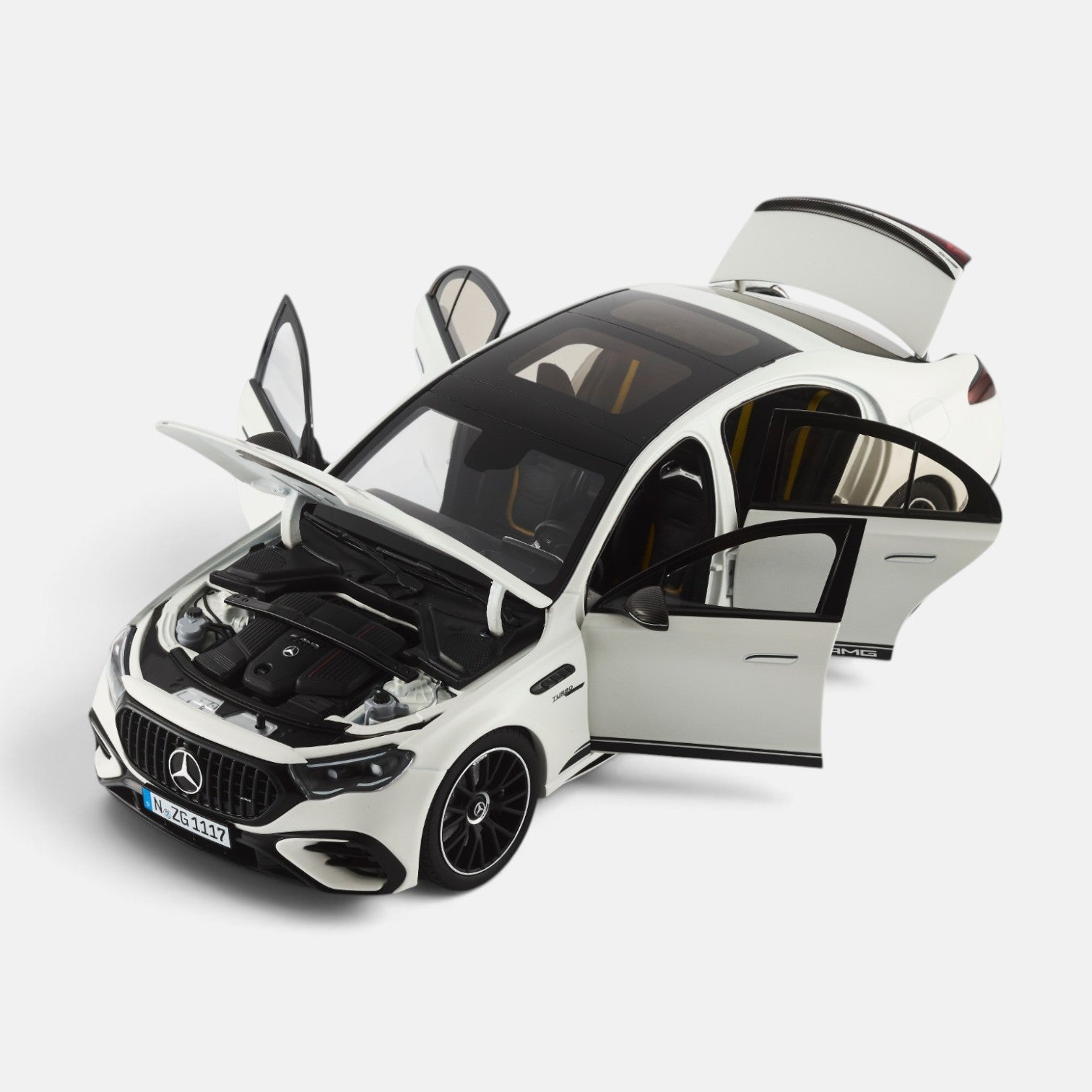 მერსედეს-AMG E 53 Hybrid 4MATIC+ Limousine – საკოლექციო მოდელი ხედი 6