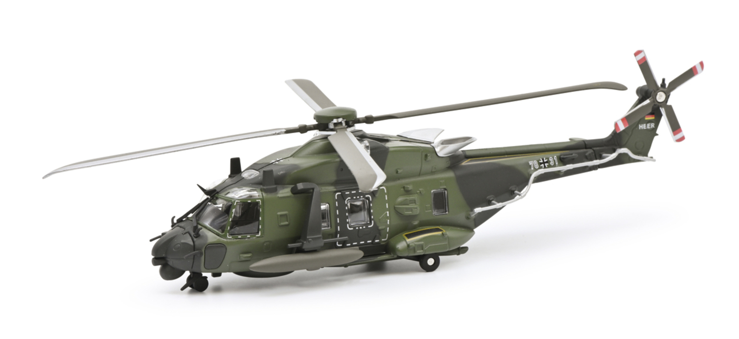 Airbus NH-90 – გერმანიის არმია – 1/87 სამხედრო მოდელი ხედი 1