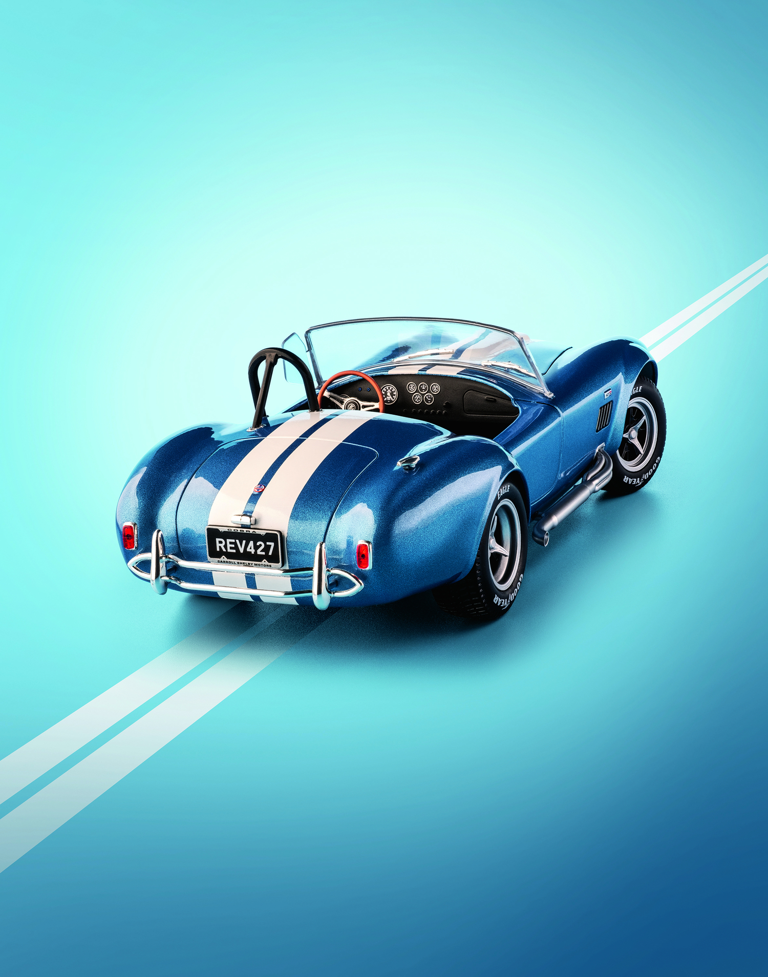 AC Cobra 427 MKII (1965) – კლასიკური მოდელი ხედი 12