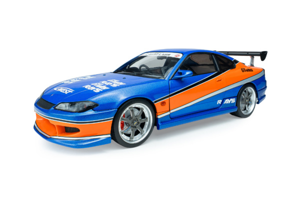 Solido 1:18 Nissan Silvia (S15) TDML - Black view 1