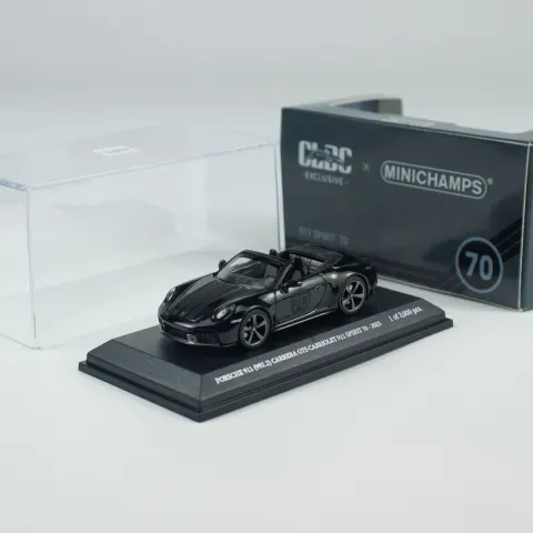 Minichamps 1:64 Porsche 911 (992.2) Carrera GTS Cabriolet - Black