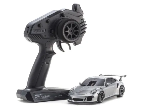 Mini-Z MR04 RWD პორშე 911 GT3 RS ვერცხლისფერი