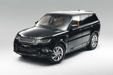 Range Rover Sport 1:18 – Metallic Black საკოლექციო მოდელი